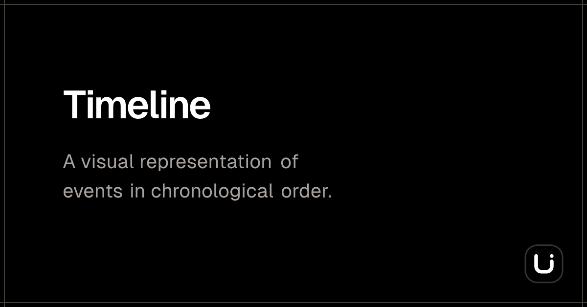 Timeline - Blitz UI