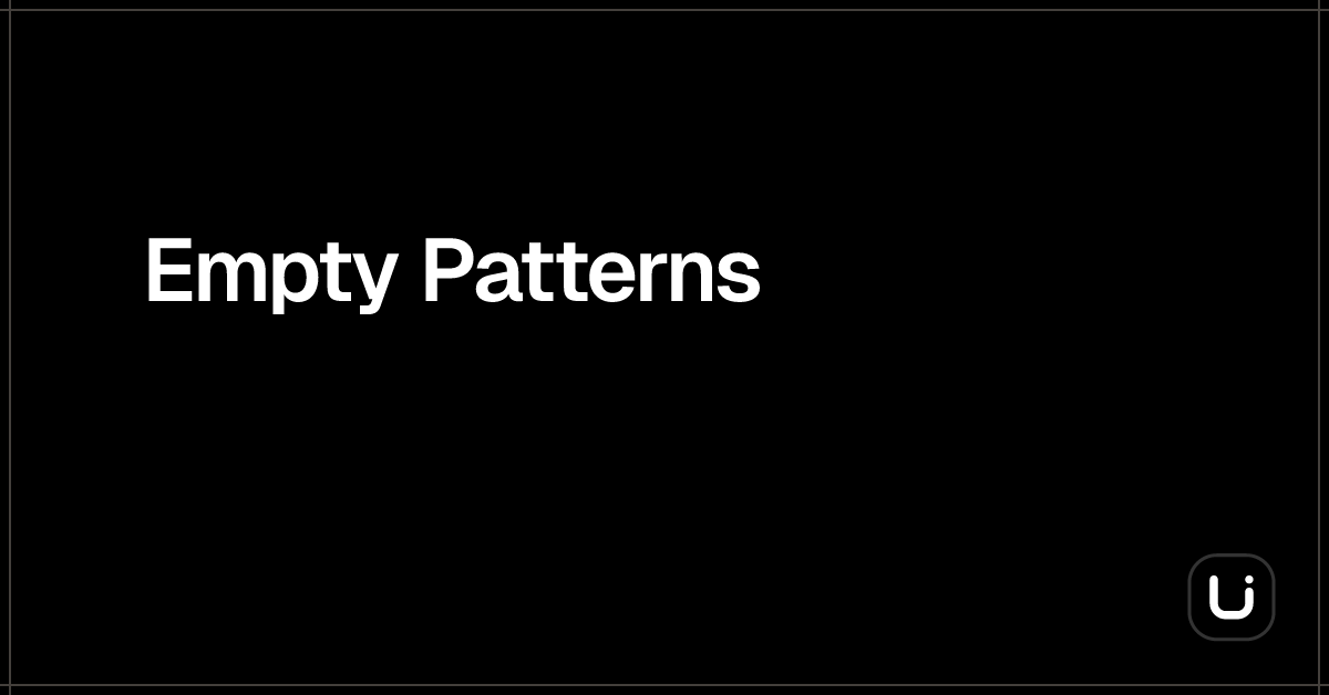 Empty Patterns - Blitz UI